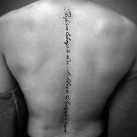 tatuaje frase columna hombre|Las 10 mejores ideas e inspiración sobre tatuajes en columna。